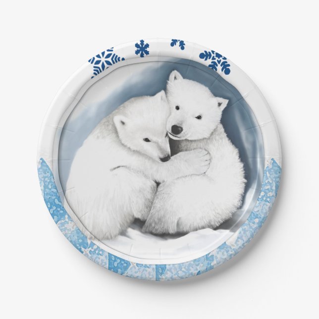 Prato De Papel Placas de papel Natal (Frente)