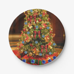 Prato De Papel Placas de papel Natal