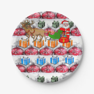 Prato De Papel Placas de papel Natal