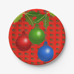 Prato De Papel Placas de papel Natal