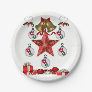 Prato De Papel Placas de papel Natal