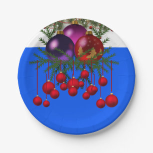 Prato De Papel Placas de papel Natal