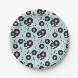 Prato De Papel Placas de papel para Calçados de sela de diner dos