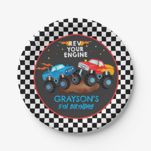 Prato De Papel Placas de papel para Festa de aniversário de camin