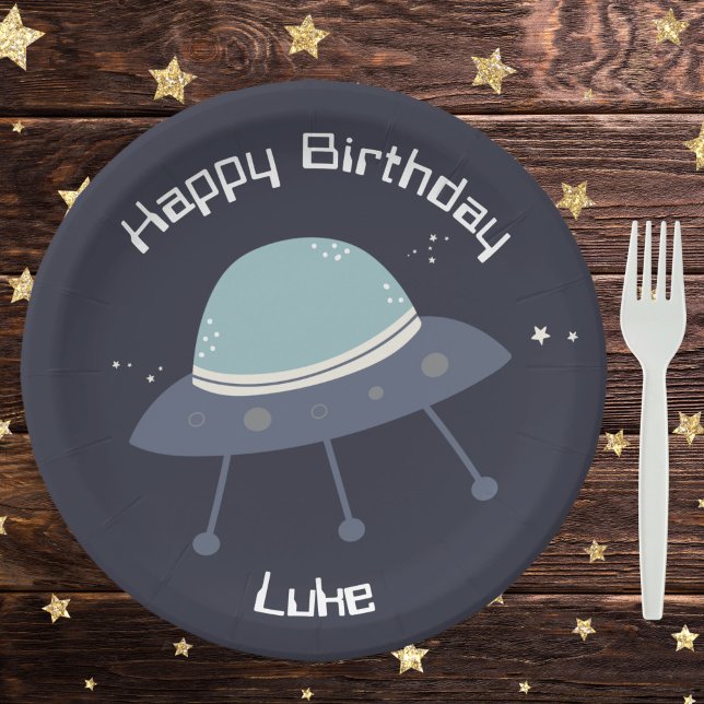 Prato De Papel Placas de papel para Festa de aniversário de espaç (Criador carregado)