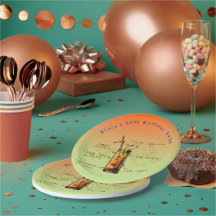 Placas de papel para Festa de aniversário sunrise