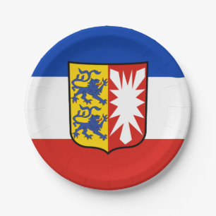 Prato De Papel Placas de papel para o Sinalizador Schleswig-Holst