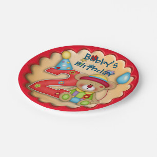 Prato De Papel Placas de papel para o urso de sustentação da segu