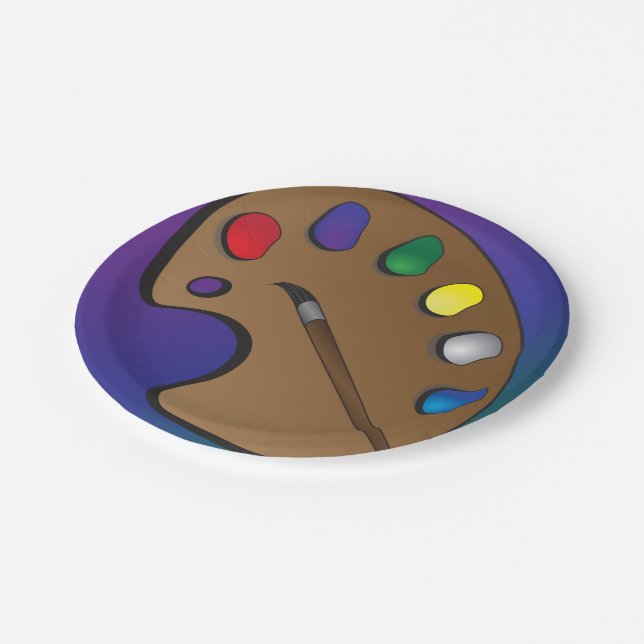 Prato De Papel Placas de papel para paleta de artistas (Inclinado)