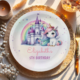 Prato De Papel Placas de papel para primeiro aniversario de marga