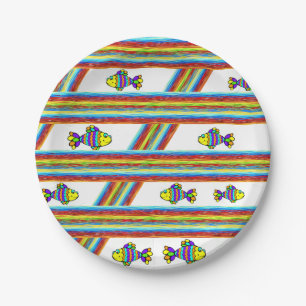 Prato De Papel Placas de papel Peixe