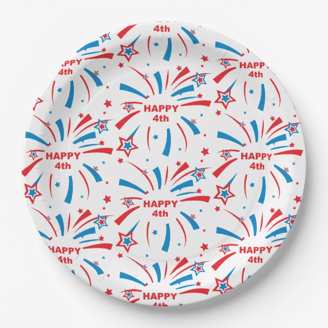 Prato De Papel Placas de papel personalizadas de 9" (Frente)