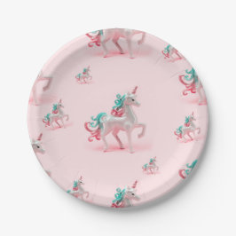Prato De Papel Placas de papel prontas para 🎉 Unicórnio! 🎉