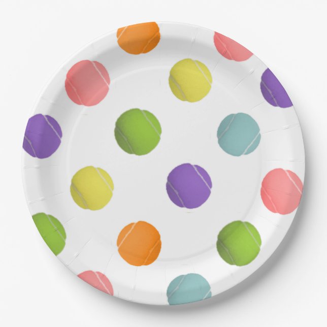 Prato De Papel Placas de papel tênis (Frente)