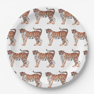 Prato De Papel Placas de papel Tigre