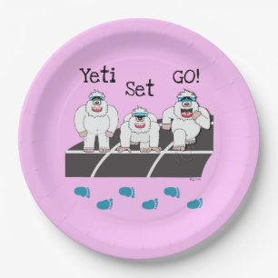 Prato De Papel Placas de papel Yeti Set Go