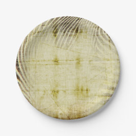 Prato De Papel Placas de papel zebra