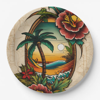 Prato De Papel Placas de terceiros