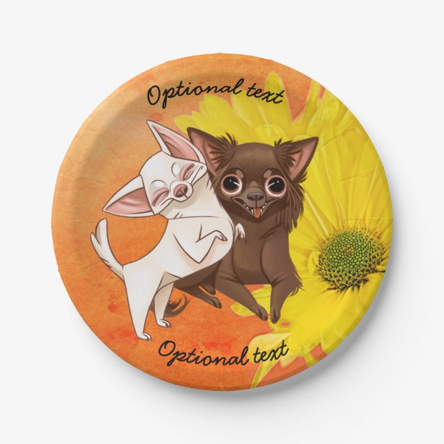 Prato De Papel Placas do Partido de Papel Chihuahua (Frente)