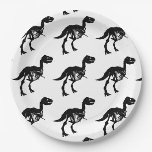 Prato De Papel Placas especiais especiais para esboços em dinoss