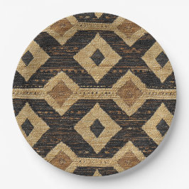 Prato De Papel Placas Festas de formatura redondas de 9" personal