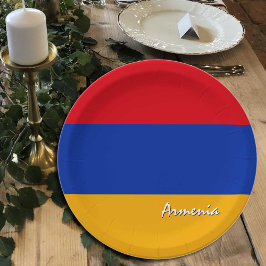 Prato De Papel Placas, festas, esportes, Armênia