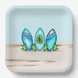 Prato De Papel Placas surf retrais