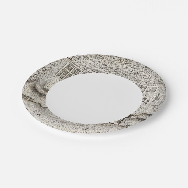 Prato De Papel Plano Fort Erie (Inclinado)