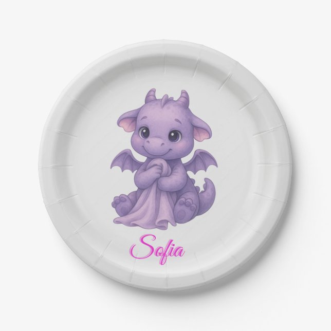 Prato De Papel Plato de papel (Frente)