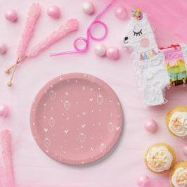 Prato De Papel Plato de papel Cute Fresi `placas de papel