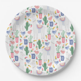 Prato De Papel Plato de papel de la colección Oh, Llama Llama