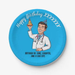 Prato De Papel PLATO DE PAPEL DOCTORS BIRTHDAY antistress