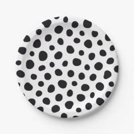 Prato De Papel Playful Energy Dalmatian Inspired Dotted Spots