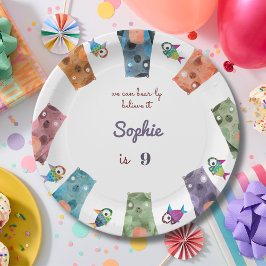 Prato De Papel podemos acreditar no aniversário engraçado