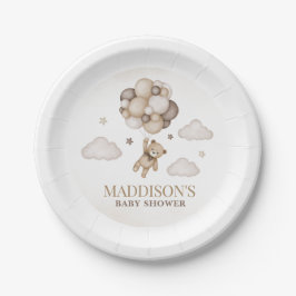 Prato De Papel Podemos Aguardar A Placa De Papel De Chá de fralda