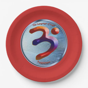 Prato De Papel Poder da Perseverança