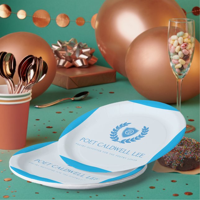 Prato De Papel Poeta Caldwell Lee (Múltiplo)