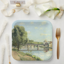 Pont Du Chemin De Fer Camille Pissarro