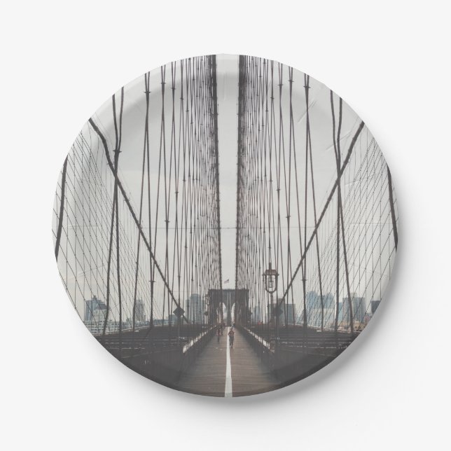 Prato De Papel Ponte de Brooklyn, New York (Frente)