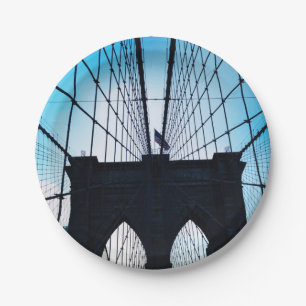 Prato De Papel Ponte de Brooklyn, New York