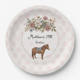 Prato De Papel Pony