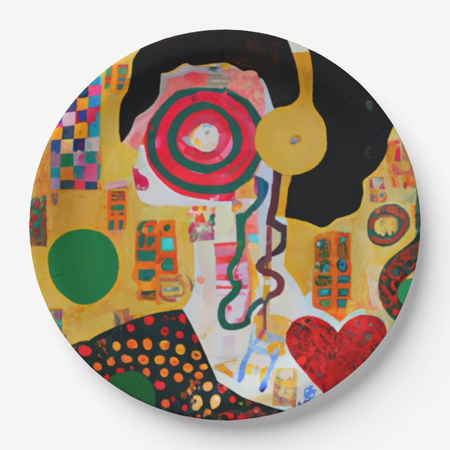 Prato De Papel Pop Music (Frente)