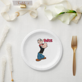 Prato de papel Popeye