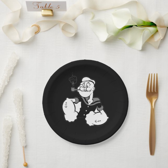 Prato de Papel Popeye (Casamento)