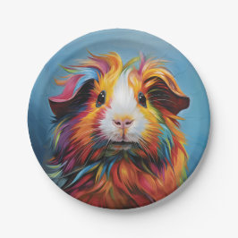 Prato De Papel Porco-guincho vibrante