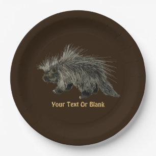 Prato De Papel Porcupine