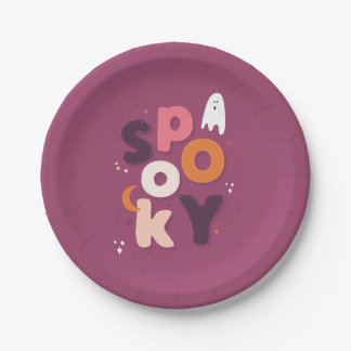 Prato De Papel Porta Spooky