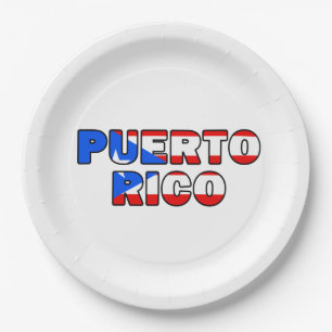 Prato De Papel Porto Rico