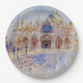 Prato De Papel Praça da rua, Veneza (Piazza San Marco)