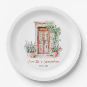 Prato De Papel Prata de Papel Casado Russo do México